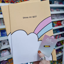 Load image into Gallery viewer, Doing My Best - A4 Notebook - OHHDeer
