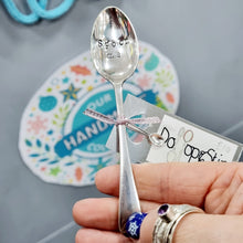 Load image into Gallery viewer, Spoon Me - stamped teaspoon - Dollop and Stir
