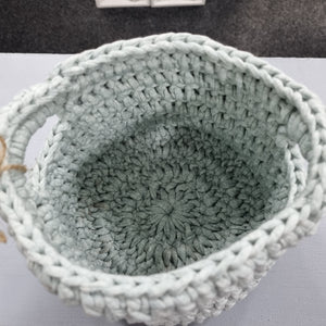 Recycled T-Shirt Yarn Basket - Best Efforts