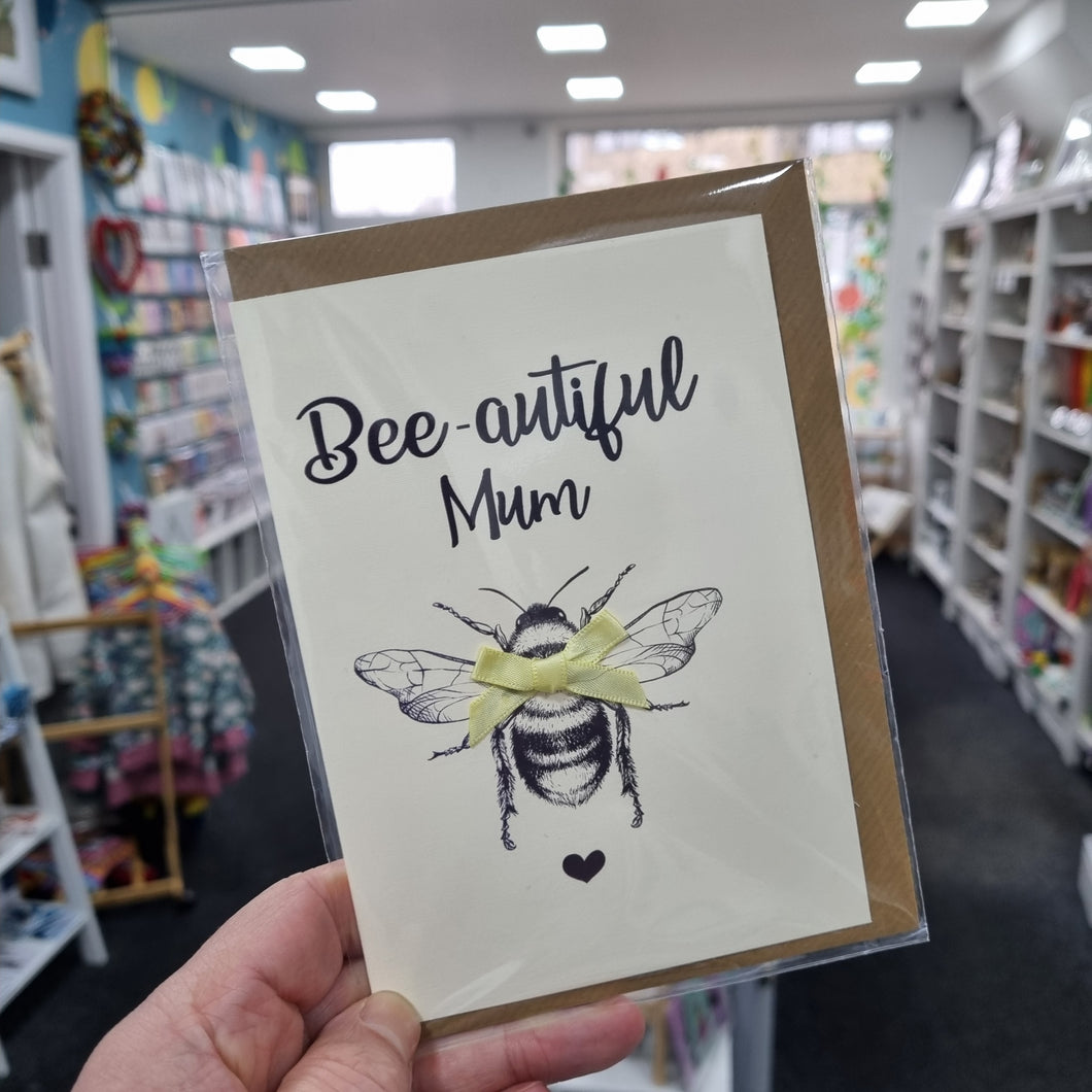 Bee-autiful Mum - Greetings card - Hello Sweetie