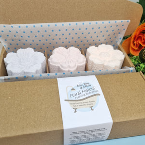 Foaming Shower Wash Selection Box - Shower Flowers - lots of fragrances - Little Shop of Lathers