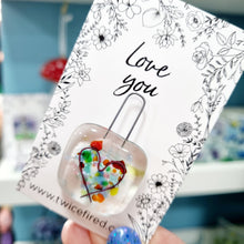 Load image into Gallery viewer, Glass Keepsake Wish - Sentimental gift token - Twice Fired
