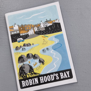 Notebook - A6 - Robin Hood's Bay - Rach Red Designs