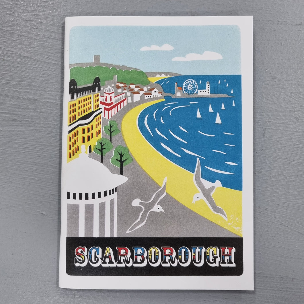 Notebook - A6 - Scarborough - Rach Red Designs