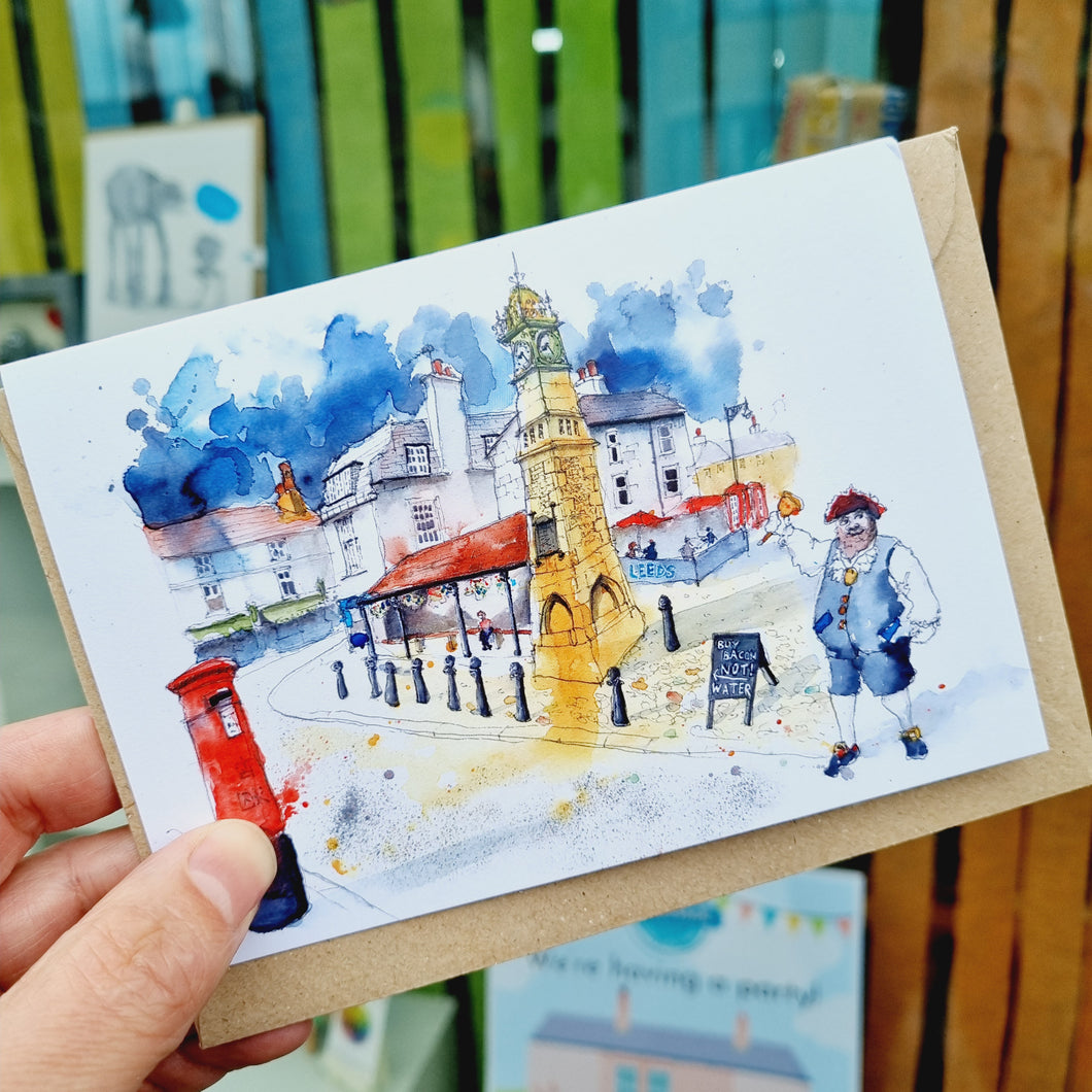 Greetings Card - Otley - Yorkshire Art - Tim Gomersall Art & Illustration