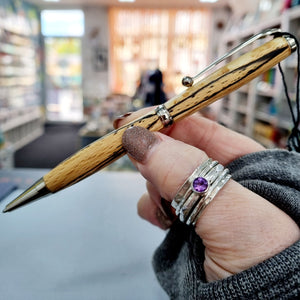 Slim Line Pens - Woodturned refillable Pens - What Wood Claire Do?