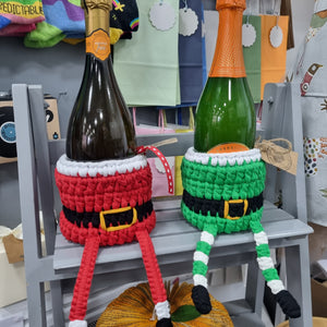 Crochet Storage Basket - Elf - Crochet Plant Pot/Bottle Holder - Best Efforts