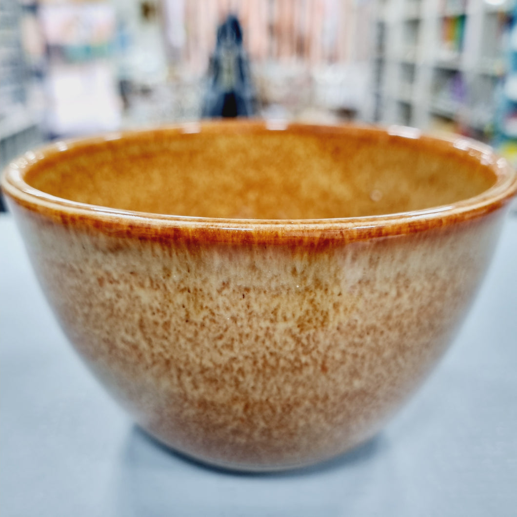 Ceramic Mini Dish - Olive Bowl - Fiery Orange - Thrown In Stone