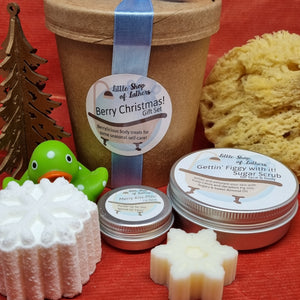 Berry Christmas! - Festive Pampering Gift Set - Little Shop of Lathers - Christmas Puns
