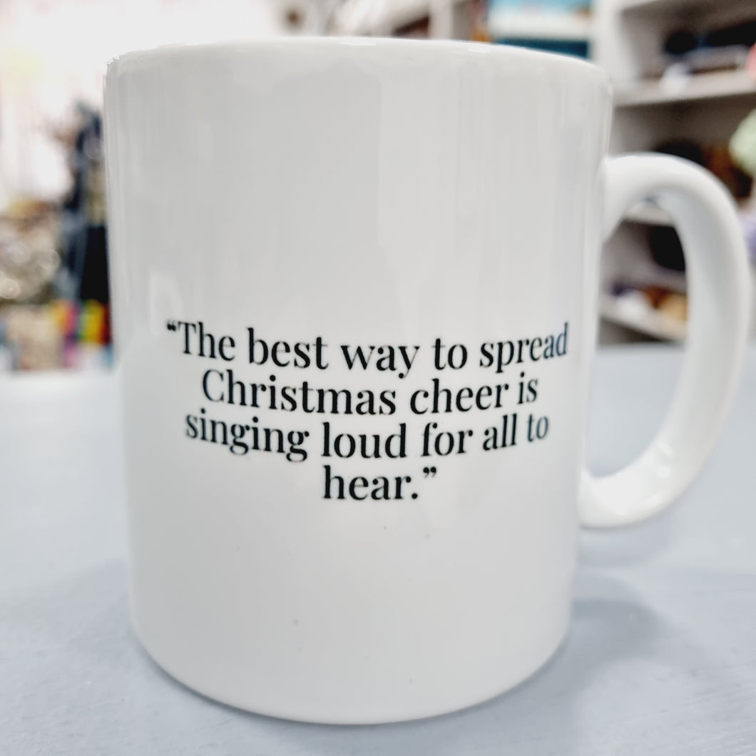 Movie Dictionary Description Quote Christmas Mug - Elf - Movie Prints by Zwag