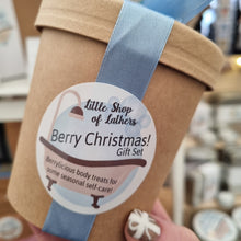 Load image into Gallery viewer, Berry Christmas! - Festive Pampering Gift Set - Little Shop of Lathers - Christmas Puns
