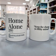 Load image into Gallery viewer, Movie Dictionary Description Quote Christmas Mug - Home Alone - Movie Prints by Zwag
