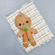 Load image into Gallery viewer, Gingerbread Men  - Polymer Clay - Christmas Tree Decoration - Pins and Noodles
