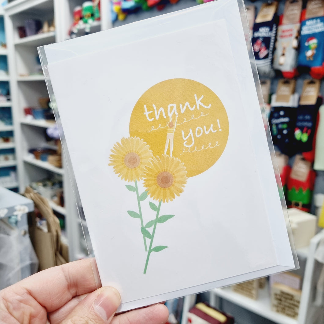 Thank You card - Illustrator Kate