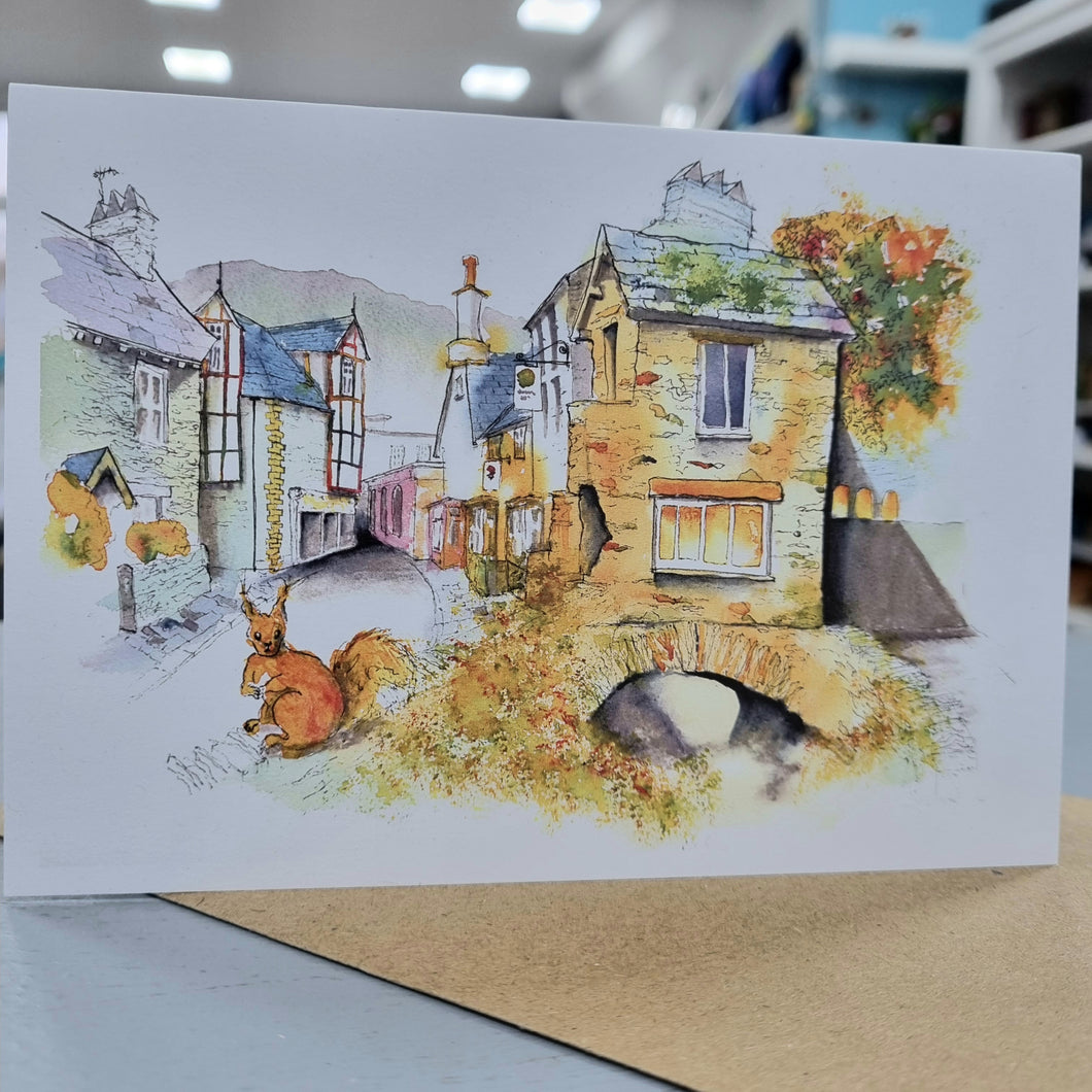 Greetings Card - Ambleside - Tim Gomersall Art & Illustration