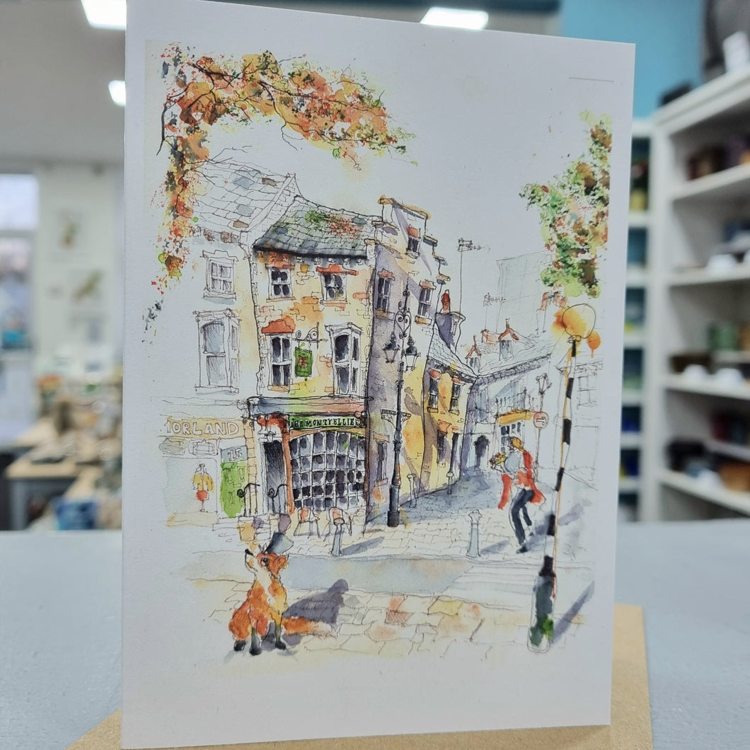 Greetings Card - Harrogate Montpellier - Yorkshire Art - Tim Gomersall Art & Illustration