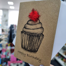 Load image into Gallery viewer, Cupcake Birthday Card - Best Efforts
