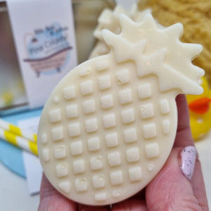 Pina Colada Solid Moisturiser Bar - Little Shop of Lathers - handmade body bar