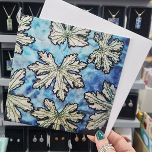 Greetings Card - Geranium - Nimanoma