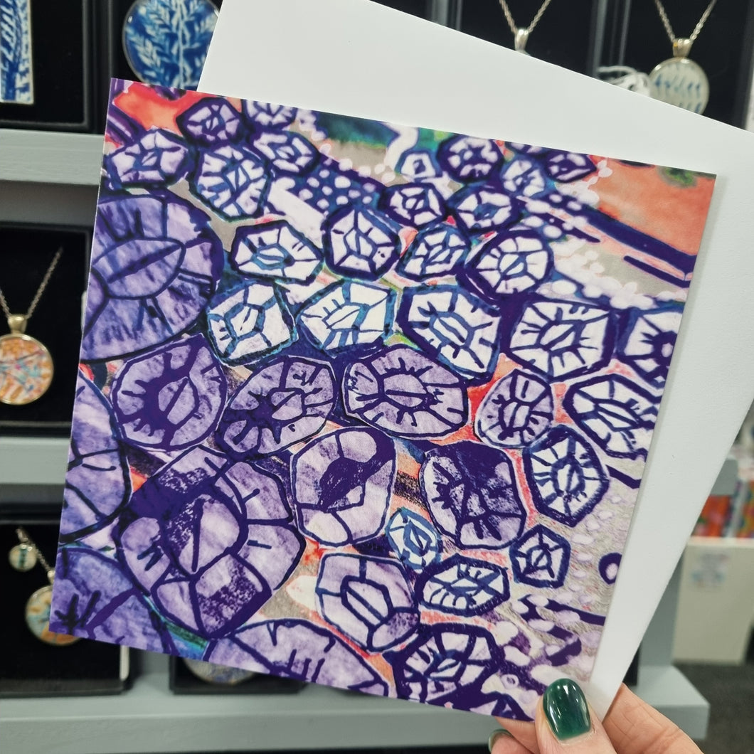 Greetings Card - Rockpool - Nimanoma
