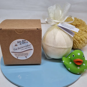 Luxury Bath Bomb - The Boilermaker - Little Shop of Lathers - Man Sized Bath Bombs for Man Sized Bathing!