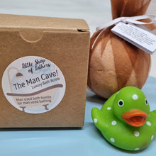 Load image into Gallery viewer, Luxury Bath Bomb - Man Cave - Little Shop of Lathers - Man Sized Bath Bombs for Man Sized Bathing!
