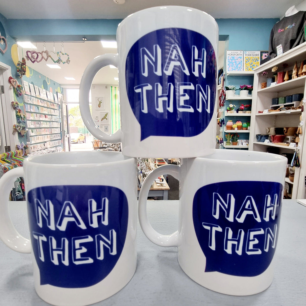 Mug - Yorkshire sayings Mugs - Nah Then - Fred & Bo - Yorkshire Slang