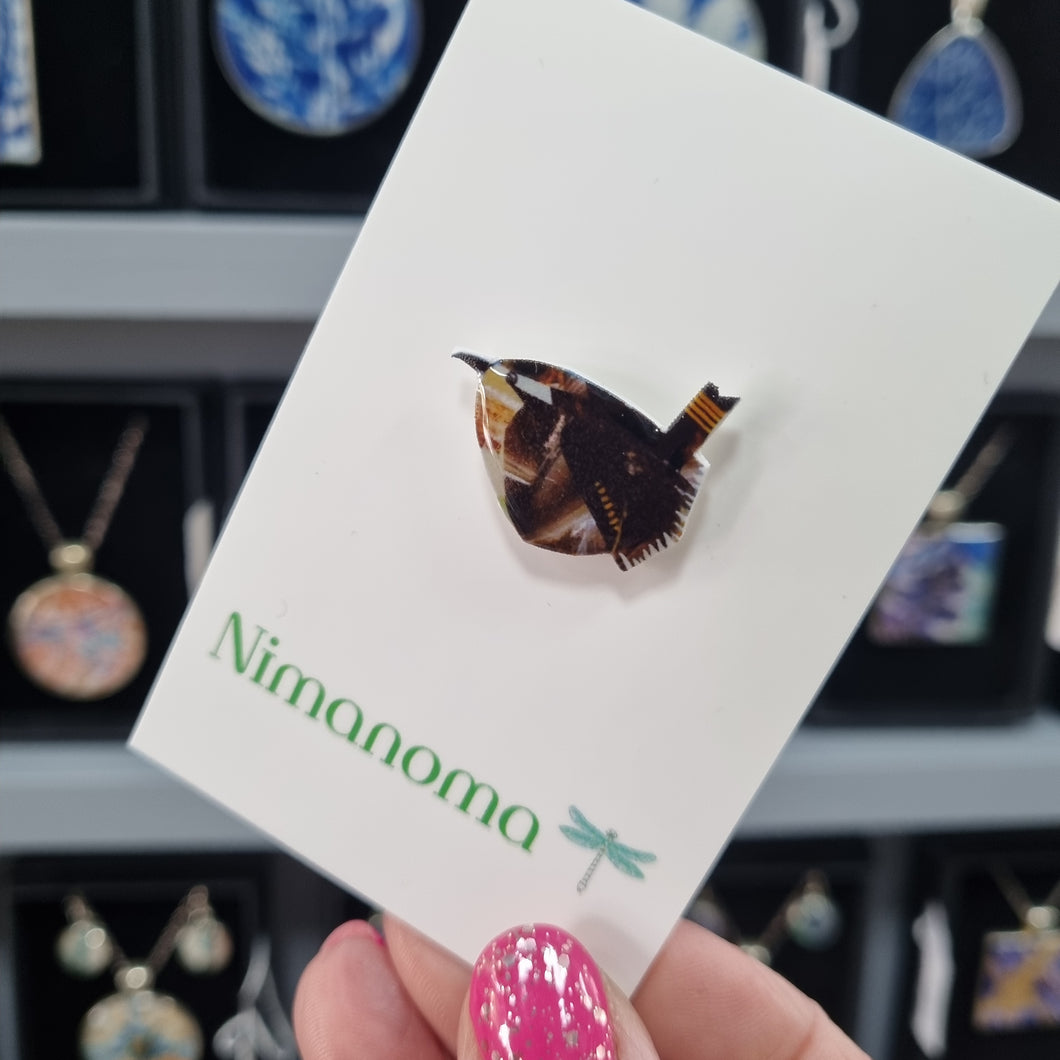 Pin Badge - Wren - Nimanoma