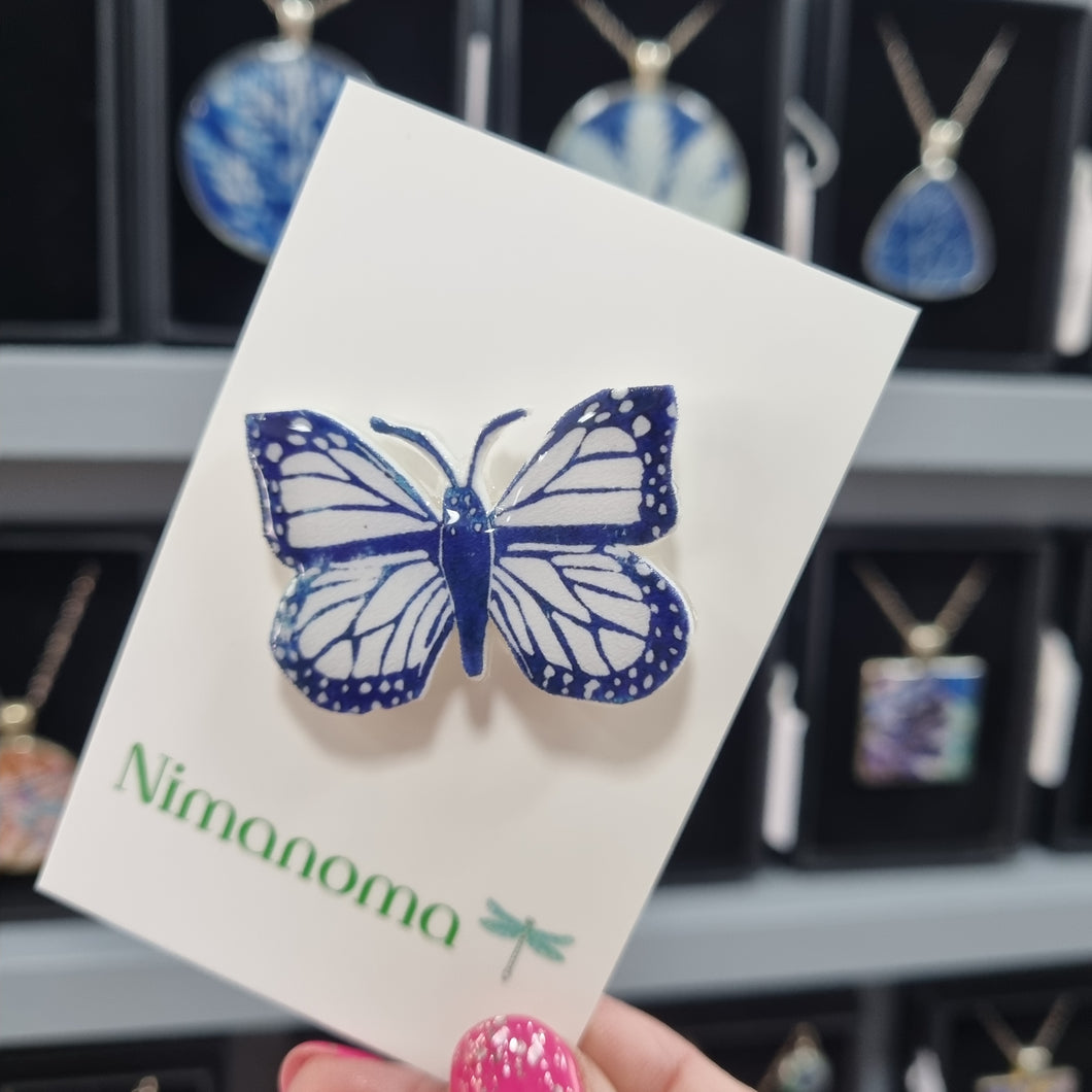 Pin Badge - Butterfly - Nimanoma
