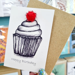 Cupcake Birthday Card - Best Efforts