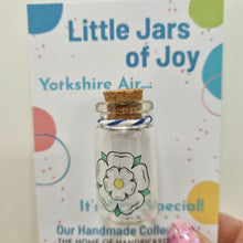 Load image into Gallery viewer, Little Jars of Joy - Yorkshire Air - Funny Yorkshire Gifts - Mini keepsake
