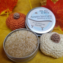 Load image into Gallery viewer, Lip Scrub - Pumpkin Spice - Little Shop of Lathers - Natural Lip Exfoliator
