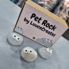 Load image into Gallery viewer, Pet Rock - Mini polymer clay figure - Luuce Creates
