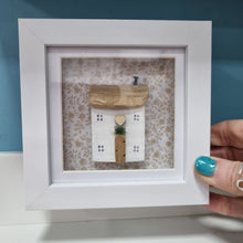 Load image into Gallery viewer, Box Frame - Wooden House - White - Tina's Lovely Creations
