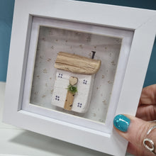 Load image into Gallery viewer, Box Frame - Wooden House - White - Tina's Lovely Creations
