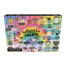 Load image into Gallery viewer, Jigsaw Puzzle - Katie Abey's The Puzzle of Dreams - 1000 Piece Jigsaw Puzzle - Gibsons Games Ltd

