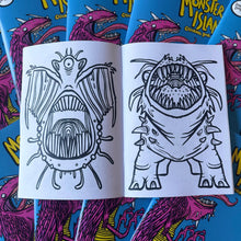 Load image into Gallery viewer, Monster Island Colouring Book - Dixon Does Doodles
