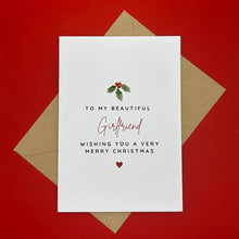 Load image into Gallery viewer, Girlfriend Christmas Card - Swale Studios
