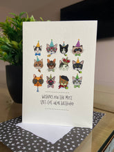 Load image into Gallery viewer, Spet-Cat-Ular Birthday - Cat Birthday Card - Punny Cards - Dandelion Stationery
