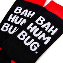 Load image into Gallery viewer, Unisex Bah Hum Bug Socks - Urban Eccentric - Christmas Socks
