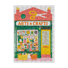 Load image into Gallery viewer, Mini Jigsaw Puzzle - Arts &amp; Craft Shop - 99 Piece Mini Jigsaw Puzzle - Happiy Puzzles
