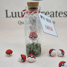 Load image into Gallery viewer, My Best Catch Bottle Keepsake - Pokemon fans - Luuce Creates
