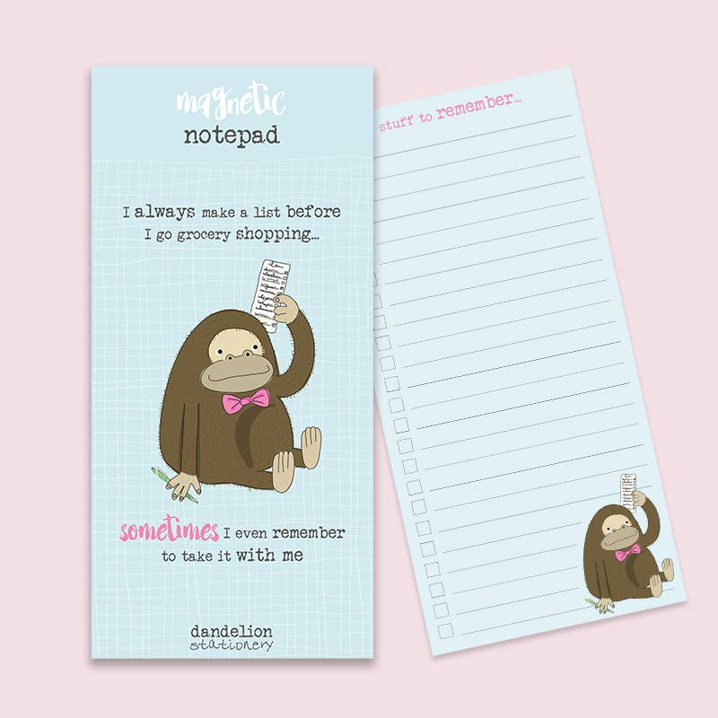 Magnetic Pad - The List I'll Forget - Dandelion Stationery