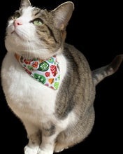 Load image into Gallery viewer, Cat Bandana - Assorted Fabrics - Dawny’s Sewing Room - pet accessories
