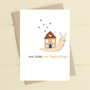 New Home, New Beginnings - Greetings Card - Dandelion Stationery