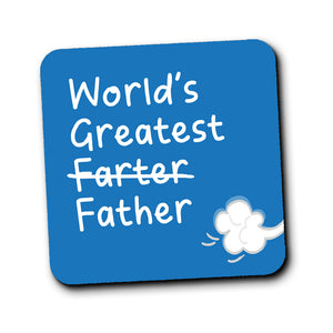 Coaster - World's Greatest Father - The Playful Indian
