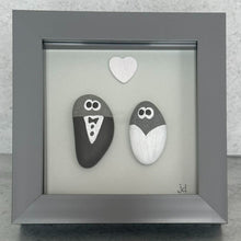 Load image into Gallery viewer, Wedding Pebble Art Frame - Pebbled19
