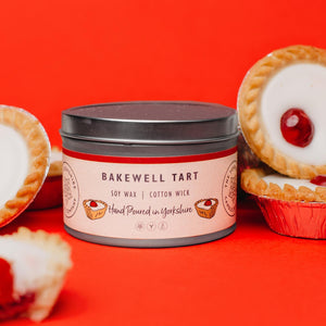 Candle - Bakewell Tart - hand poured soy wax candles - The Yorkshire Candle Company Ltd