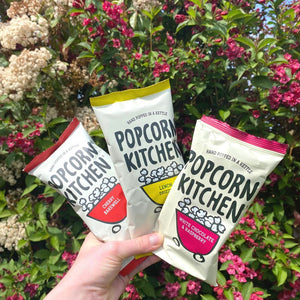 Popcorn - Flavoured popcorn - Lots of flavours available - Popcorn Kitchen