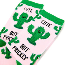 Load image into Gallery viewer, Cute But Prickly Ladies Socks - Cactus Socks - Urban Eccentric
